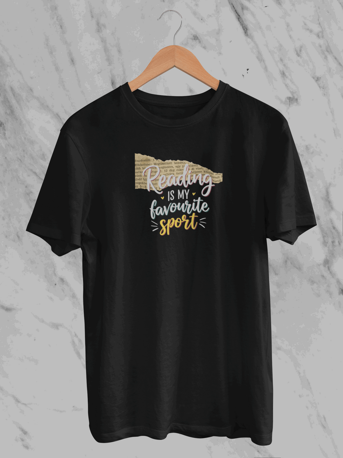 Reading Is My Favorite Sport (Unisex T-Shirt)