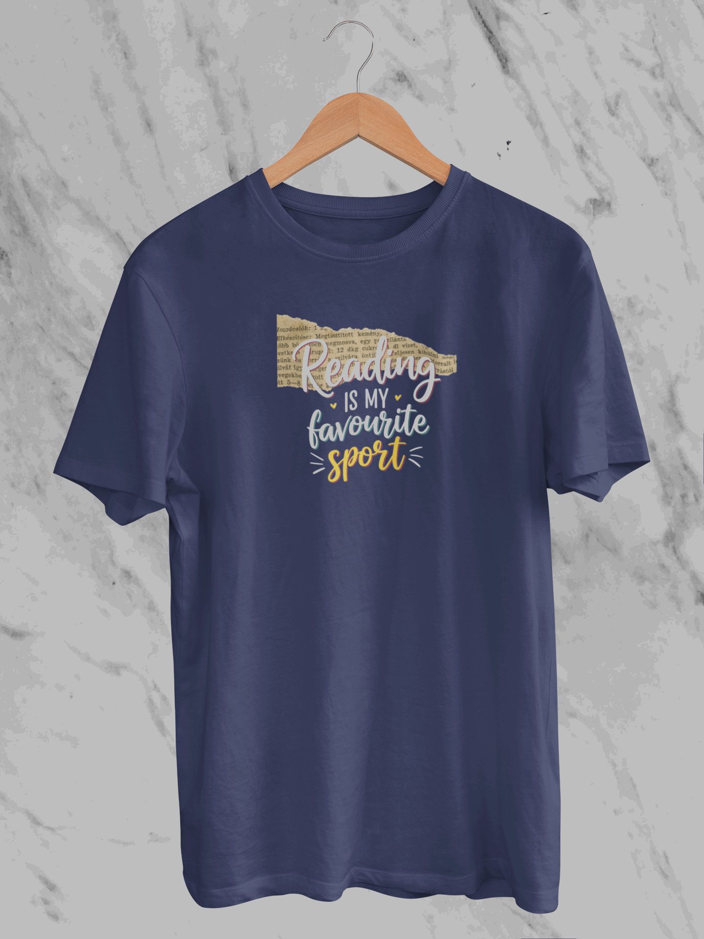 Reading Is My Favorite Sport (Unisex T-Shirt)