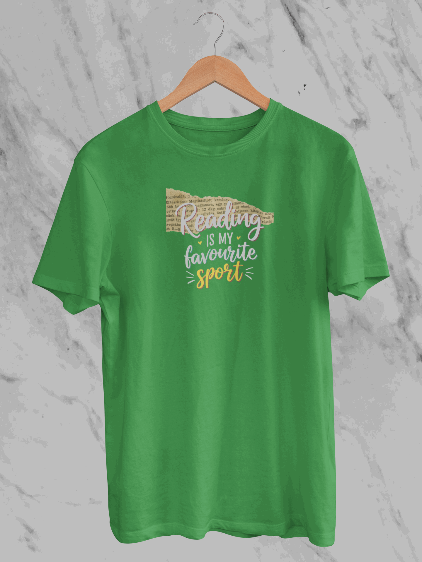 Reading Is My Favorite Sport (Unisex T-Shirt)