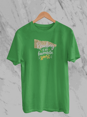 Reading Is My Favorite Sport (Unisex T-Shirt)
