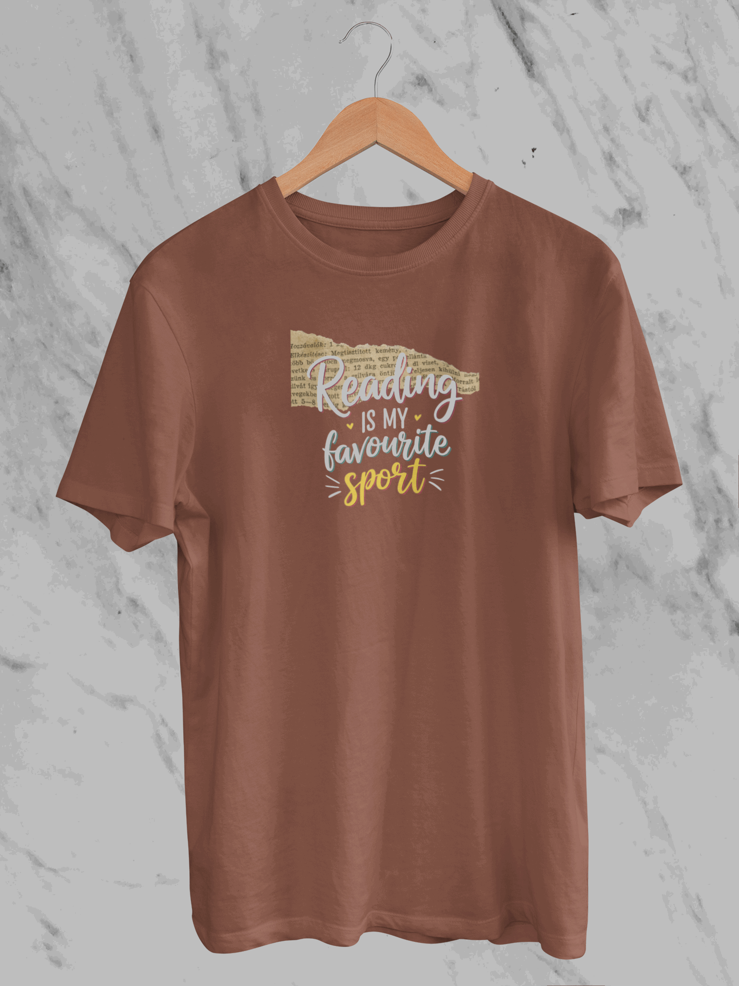 Reading Is My Favorite Sport (Unisex T-Shirt)
