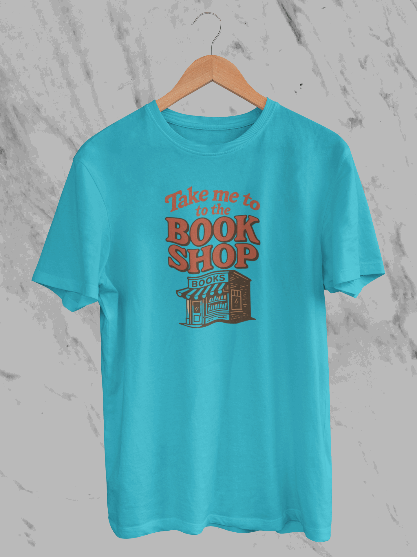 Take Me To The Book Shop (Unisex T-Shirt)