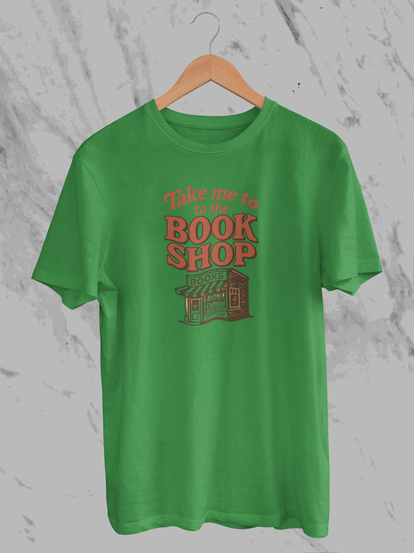 Take Me To The Book Shop (Unisex T-Shirt)