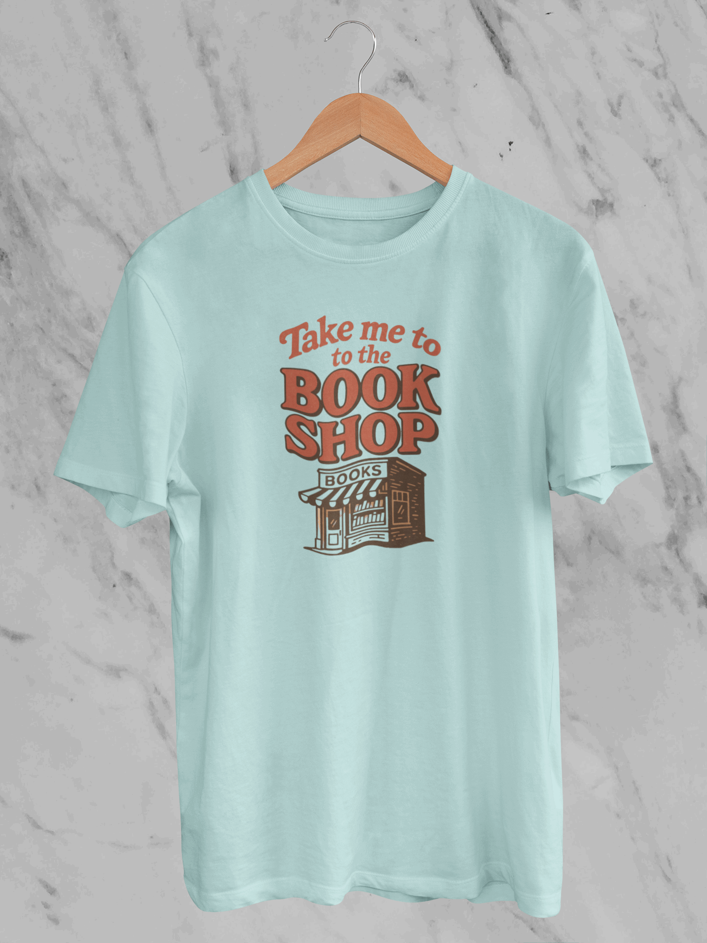Take Me To The Book Shop (Unisex T-Shirt)